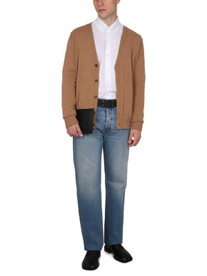 MAISON MARGIELA Men's Knit Cardigan with Front Button Closure