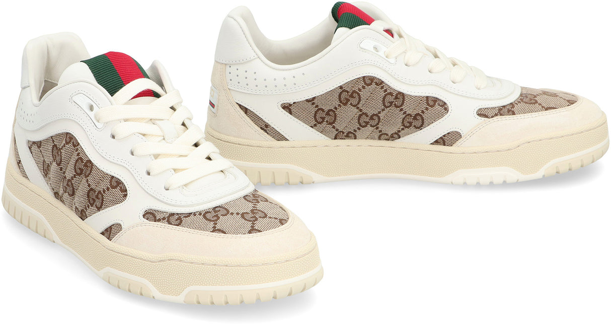 GUCCI Re-Web Mini Sneakers with Interlocking Detail