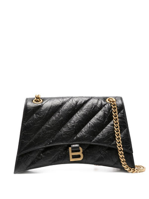 BALENCIAGA Mini Crush Chain Crossbody Bag