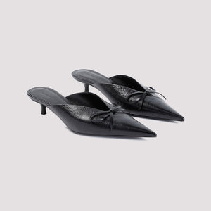 BALENCIAGA Knife Bow Flat Sandals - 4cm Heel