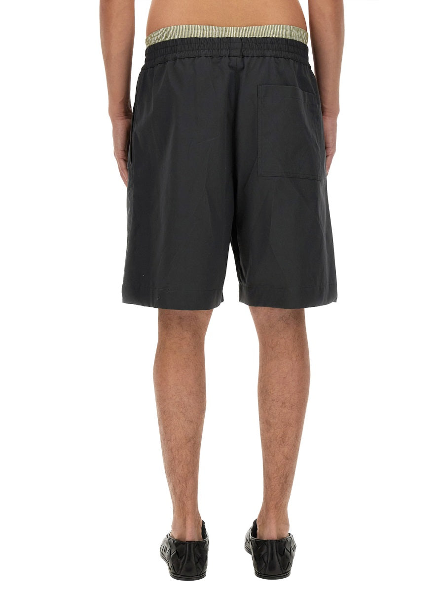 BOTTEGA VENETA Cotton Shorts Size L