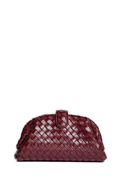 BOTTEGA VENETA シックなベージュ色のミニショルダーバッグ (31.5x16.5x10.9 cm)