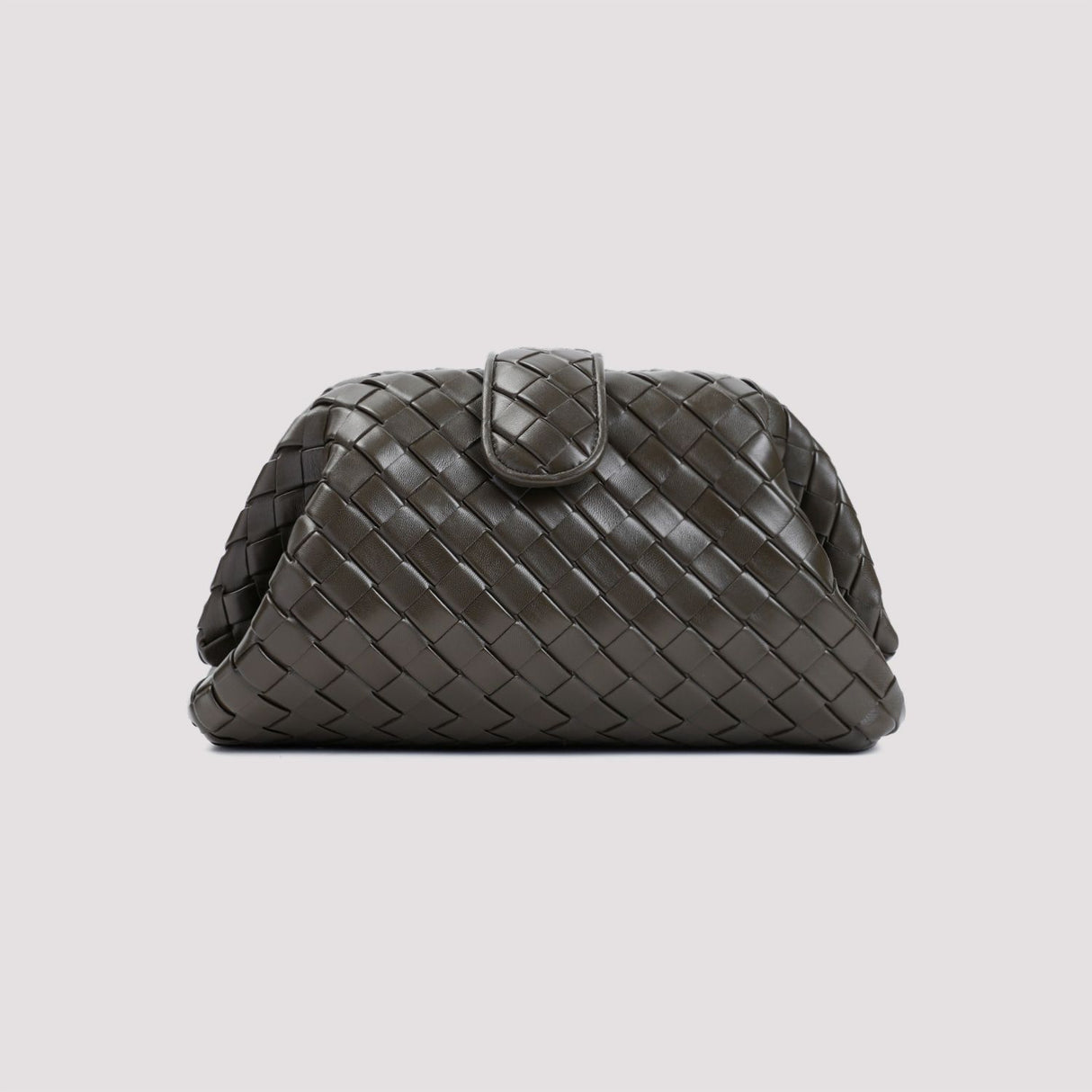 BOTTEGA VENETA シックなベージュ色のミニショルダーバッグ (31.5x16.5x10.9 cm)