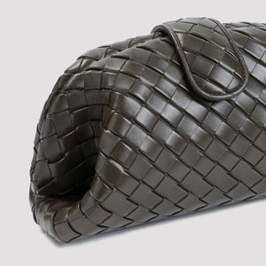 BOTTEGA VENETA シックなベージュ色のミニショルダーバッグ (31.5x16.5x10.9 cm)