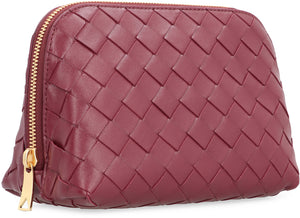 BOTTEGA VENETA Mini Leather Wash Handbag with Intrecciato Motif