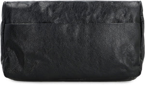 BALENCIAGA Mini Leather Clutch with Magnetic Closure - SS24