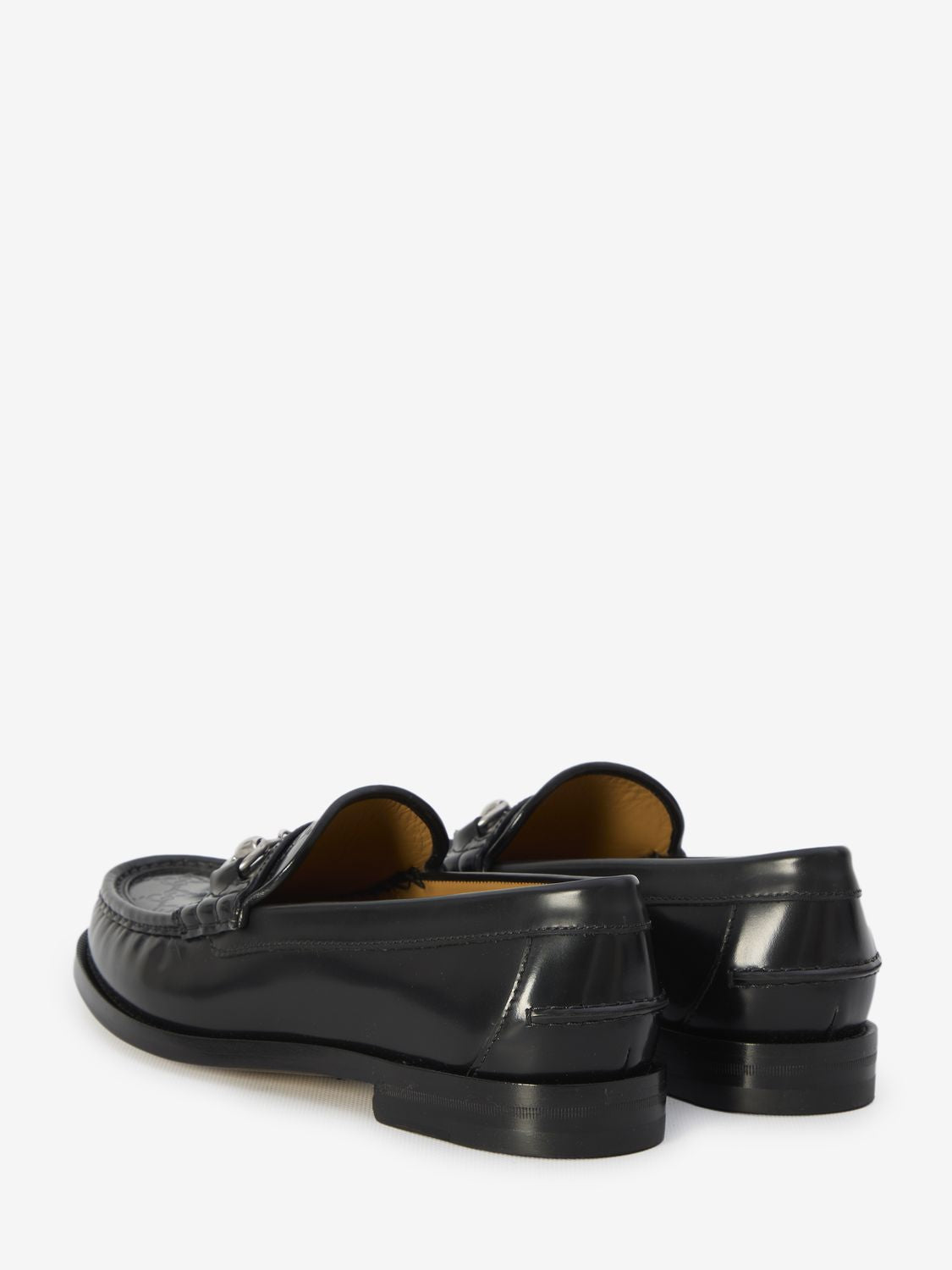 GUCCI Classic Leather Loafers with Horsebit - 1.5cm Height