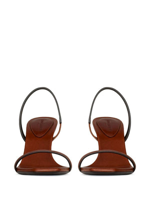 SAINT LAURENT Opyum Mini Leather Sandals