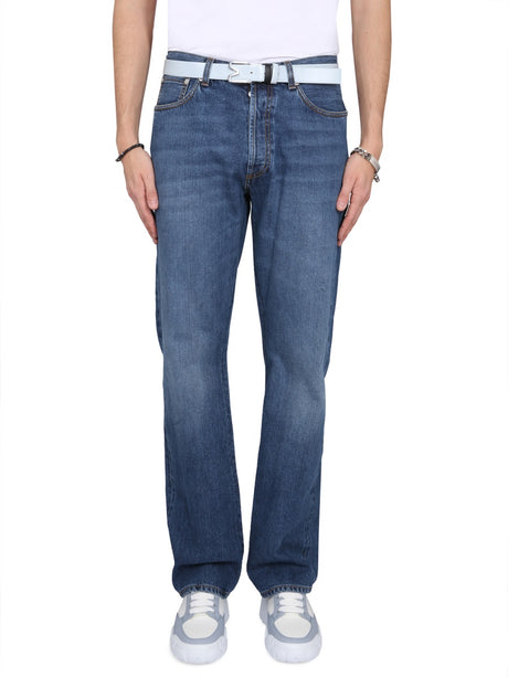 ALEXANDER McQUEEN Five Pocket Denim Jeans