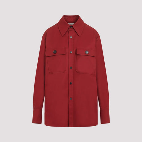 SAINT LAURENT Women's Classic Cotton Shirt - SS24 Collection