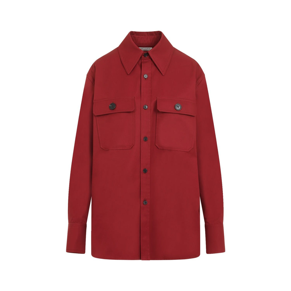 SAINT LAURENT Women's Classic Cotton Shirt - SS24 Collection