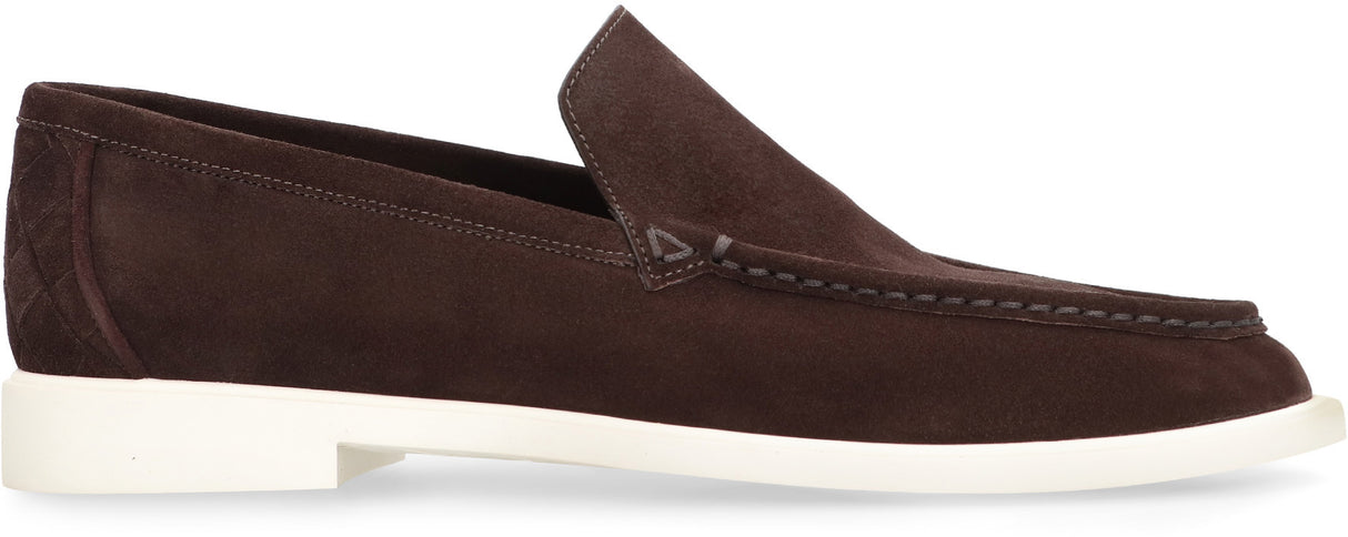 BOTTEGA VENETA Astaire Suede Loafers for Men