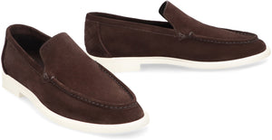 BOTTEGA VENETA Astaire Suede Loafers for Men