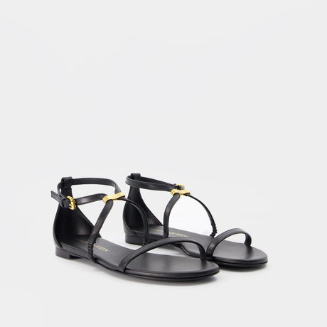 ALEXANDER MCQUEEN Harness Sandals for Women - SS24 Collection