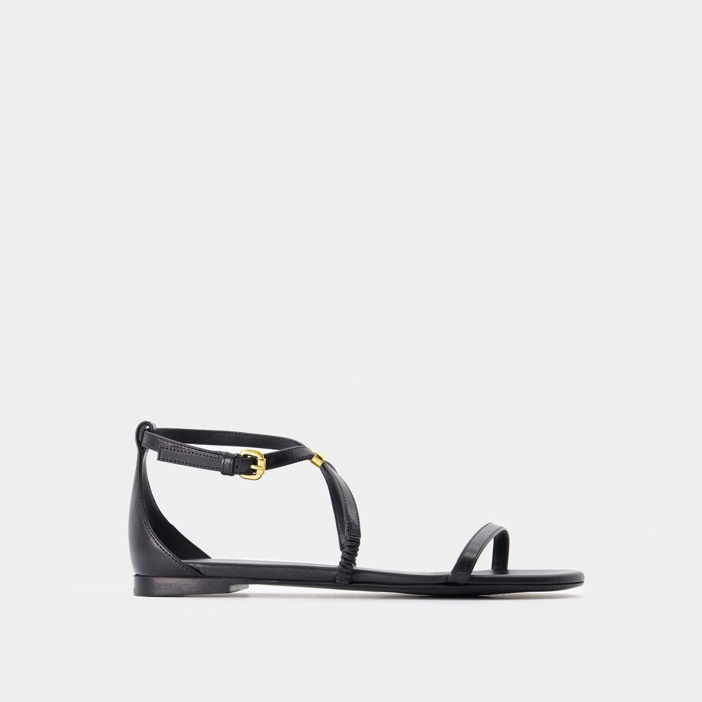 ALEXANDER MCQUEEN Harness Sandals for Women - SS24 Collection