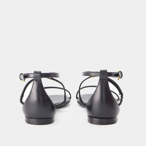 ALEXANDER MCQUEEN Harness Sandals for Women - SS24 Collection