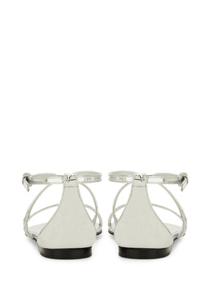 ALEXANDER MCQUEEN Strappy Sandal for Women - SS24 Collection