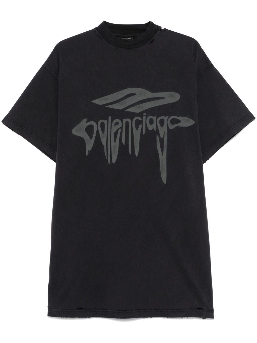 BALENCIAGA Men's Oversized T-Shirt - SS25 Collection