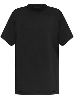 BALENCIAGA Distressed Oversize Cotton T-Shirt - Women's SS25