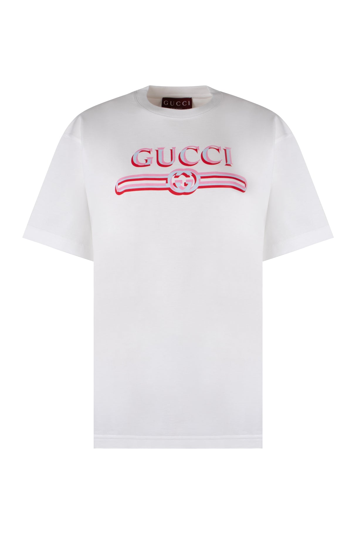 GUCCI Cotton Crew-Neck T-Shirt for Women