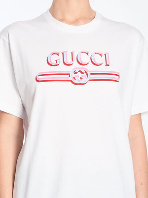 GUCCI Vintage Logo Printed T-Shirt - XS