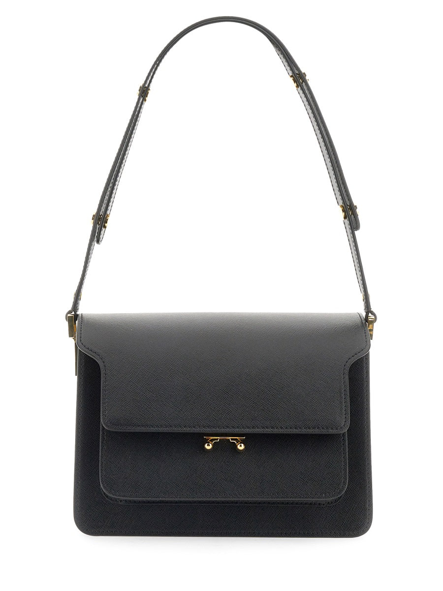 MARNI Adjustable Mini Trunk Shoulder Handbag