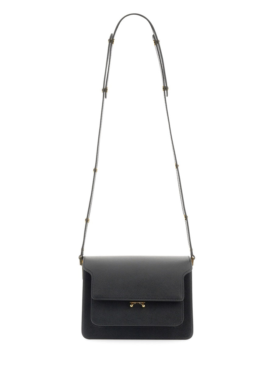 MARNI Adjustable Mini Trunk Shoulder Handbag