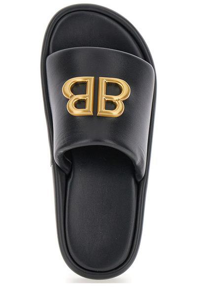 BALENCIAGA Elevated Slide Slippers 5CM Heel for Women