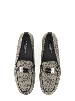 DOLCE & GABBANA Jacquard Slipper - 1 cm Heel