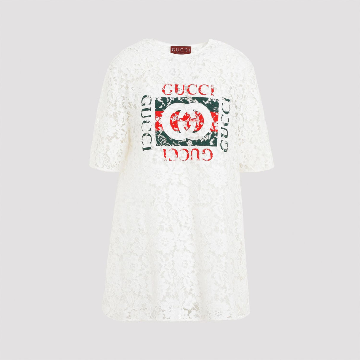 GUCCI 優雅なフローラルレーストップ