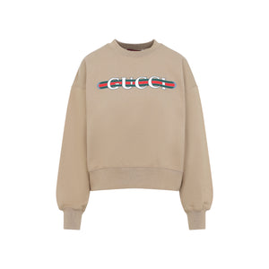 GUCCI Logo Sweatshirt for Women - SS25 Collection