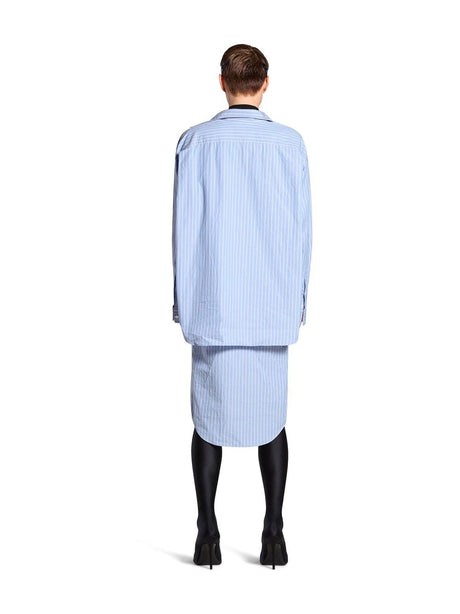 BALENCIAGA Classic Layered Shirtdress