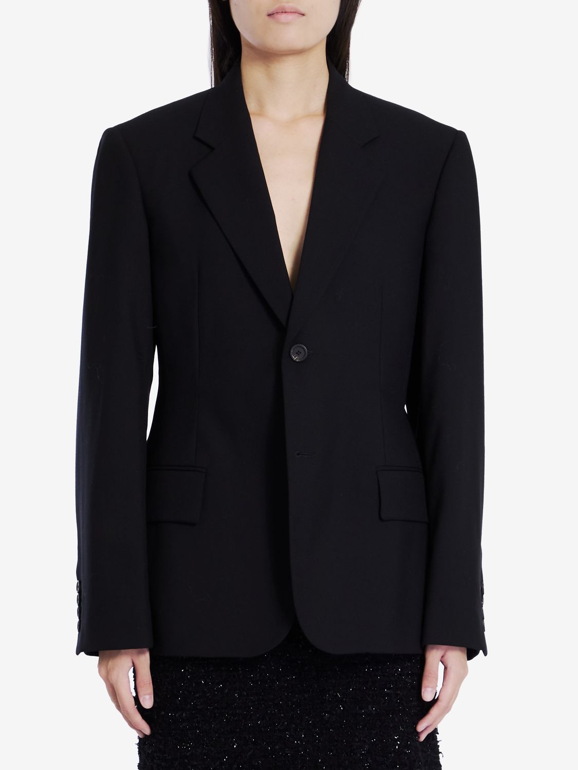 BALENCIAGA Classic Wool Jacket for Women