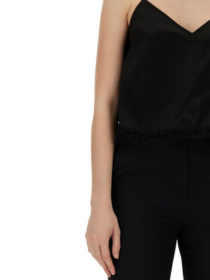 ALEXANDER MCQUEEN Mini Relaxed Fit Top with Thin Straps