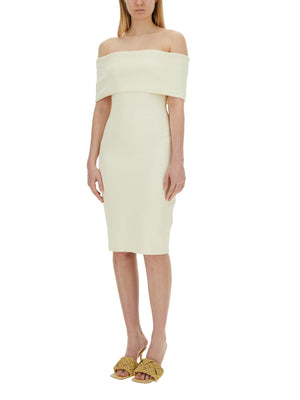 BOTTEGA VENETA Textured Nylon Dress - Size 40