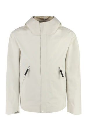 STONE ISLAND Ivory Stellina Front Hooded Jacket for Men - FW23