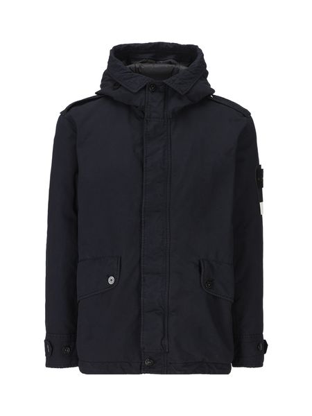 STONE ISLAND 2024年コレクション 白色メンズバブルジャケット