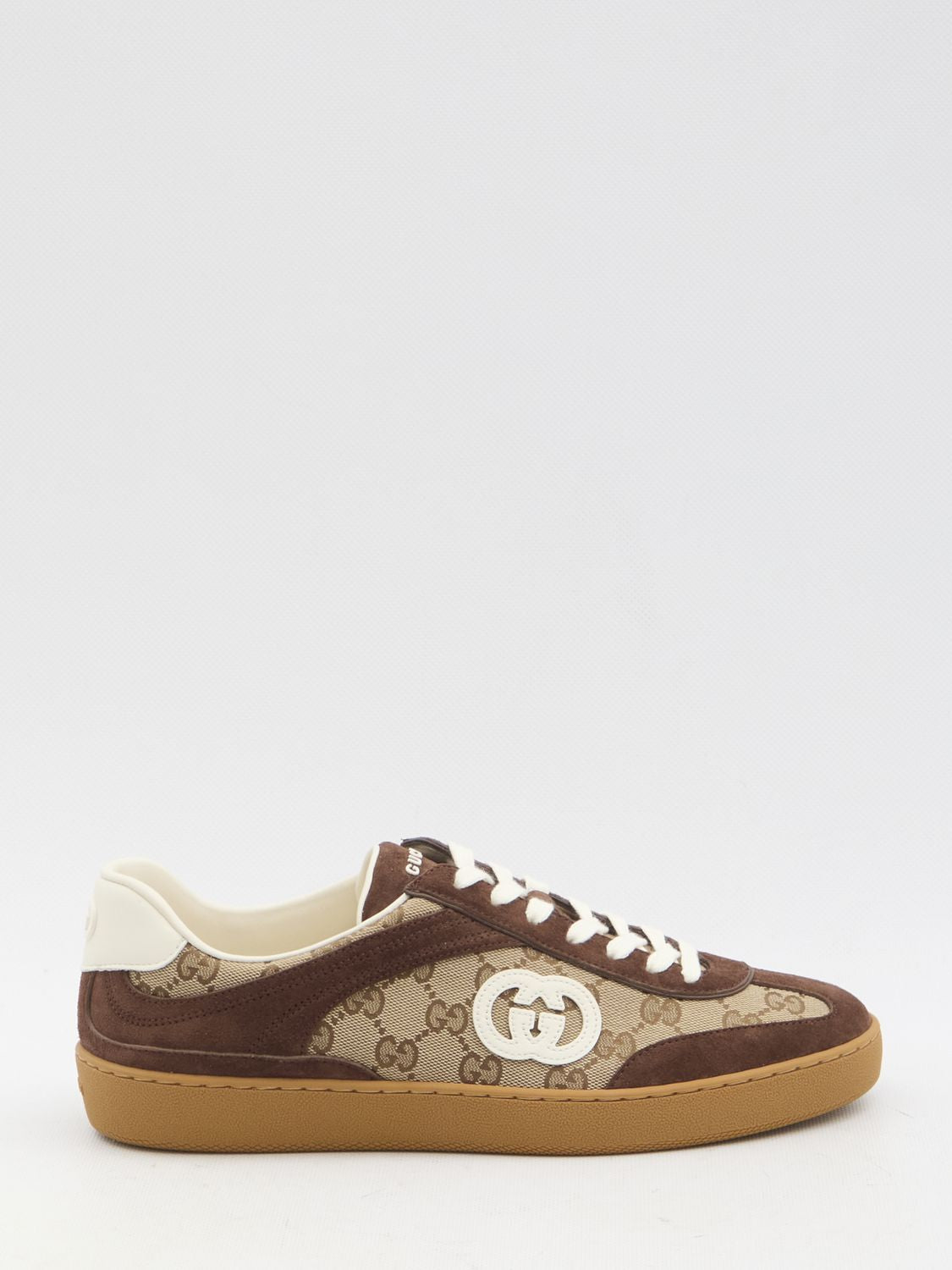 GUCCI Luxury Sneakers with GG Cross Logo - UK Size