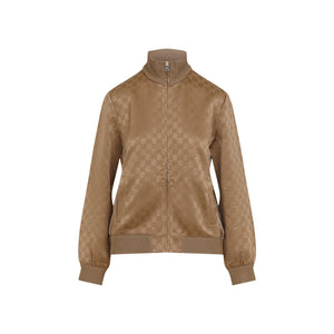 GUCCI Jacquard Blazer with Ribbed Edges - Regular Fit