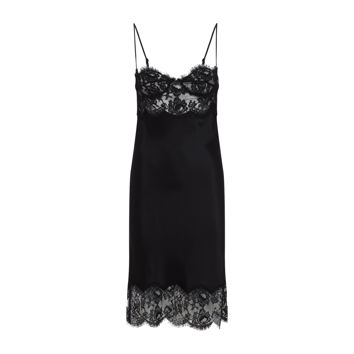 SAINT LAURENT Elegant Silk Dress for Women - SS25 Collection