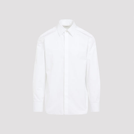 SAINT LAURENT Luxe Cotton Shirt for Men - FW24 Collection