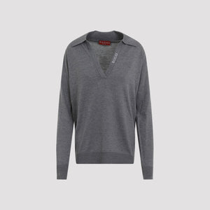 GUCCI Chic Polo Neck Wool Sweater