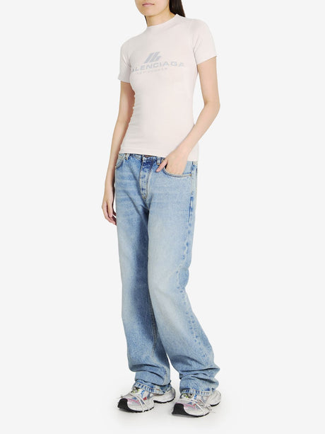 BALENCIAGA Low Waist Straight Jeans