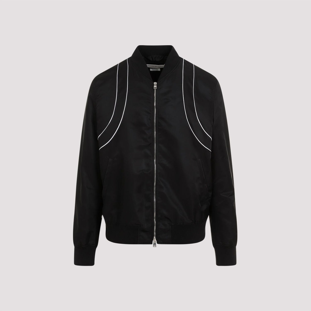 ALEXANDER MCQUEEN Piping Harness Bomber Jacket