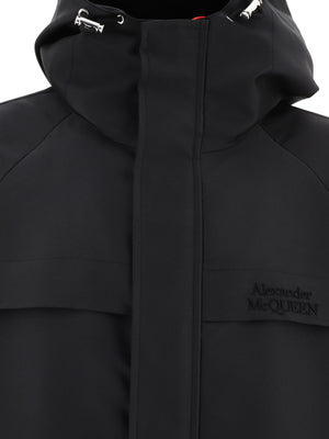 ALEXANDER MCQUEEN Embroidered Logo Jacket for Men - Fall/Winter 2024