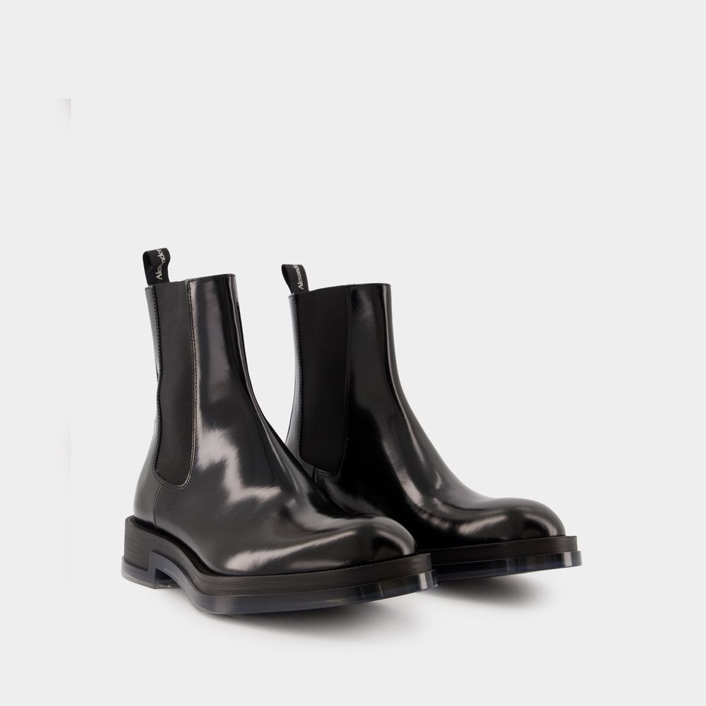 ALEXANDER MCQUEEN Float Ankle Boots