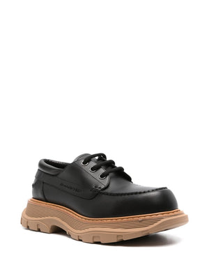 ALEXANDER MCQUEEN Men's Lace-Up Moccasin Shoes - FW24 Collection