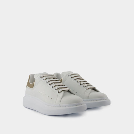 ALEXANDER MCQUEEN Premium Leather Sneakers for Men - Autumn/Winter 2024