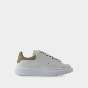 ALEXANDER MCQUEEN Premium Leather Sneakers for Men - Autumn/Winter 2024