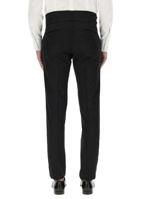 DOLCE & GABBANA Tailored Pants with Elastic Waistband for Men